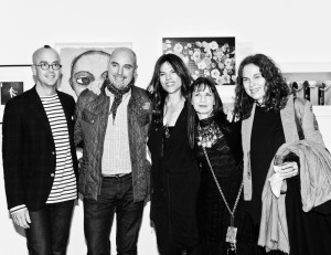Jean-Marc Flack, Doreen Remen, Karen Erickson & Friends at The Art Hearts Petronio Auction 2012 (photo by DIANA ELIAZOV/BFANYC.COM)
